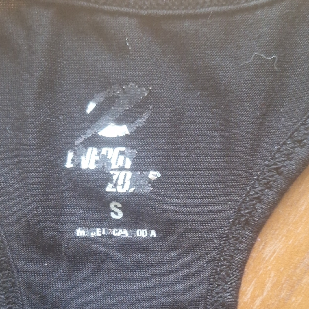 Black Racerback Tank Top - Picture 2 of 4